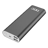IVIC 16000mAh High Capacity Power Bank Portable External Battery Charger Pack [Dual USB Output] for Cell Phones & Tablets(Black)