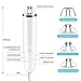 Blackhead Remover, Apolol Blackhead Vacuum Suction Remover, Electric Pore Vacuum Skin Cleanser Blackhead Extractor Tool with 4 Replaceable Suction Heads