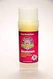 Rose Geranium Natural Deodorant with Organic Ingredients - Aluminum, Talc, and Paraben Free. Made and sold by Beach Organics. 2.5 oz.