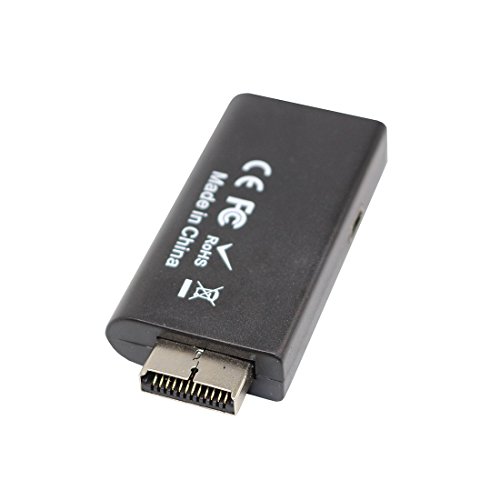 Supports All PS2 Display Modes,NC XQIN PS2 to HDMI Converter with 3.5mm Audio Output for HDTV HDMI Monitor
