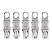 Semoic 5pcs 100mm Equestrian Lead Reins Panic Hook Horse Riding Quick Release Buckle Clip