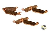 2014 2015 2016 2017 Can-Am Outlander XT 1000 Front & Rear Severe Duty Brake Pads