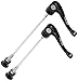 XLC Unisex - Adult QR-L02 Quick Release Kit, Black, 10 x 3 x 7 cm