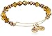 Alex and Ani Wonder Expandable Golden Luster Rafaelian Gold-Tone Bangle Bracelet