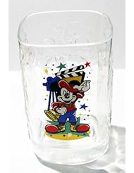 Kitchen: Walt Disney Disney Studios Mickey as a Producer Mcdonalds Promotional Glass - McDonalds