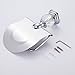 WINCASE Crystal Bathroom Hardware Set 24 Inch, Chrome Towel Bar Set, Silver 4 Piece Accessories Wall Mounted Coat Hook Hand Towel Ring Toilet Paper Holder
