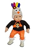 Brittany's My Fall Turkey Compatible with Bitty Baby - 15 Inch Doll Clothes