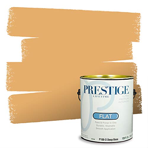 PRESTIGE Paints Interior Paint and Primer In One, 1-Gallon, Flat, Comparable Ma…