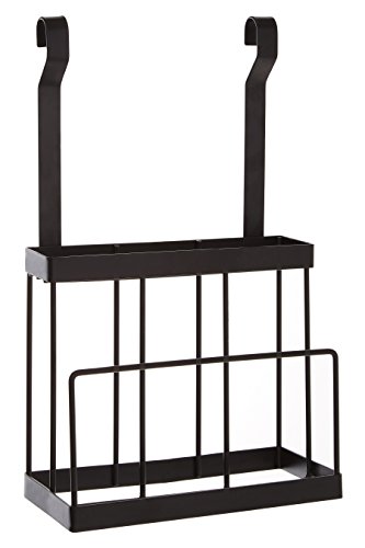Premier Housewares Sorello Hanging Knife Storage Rack, Iron, Black, 12 x 24 x 39 cm