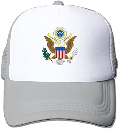 Adult USA Coat Of Arms Badge Trucker Hats,Unisex Mesh Caps,snapback Baseball Cap Hat