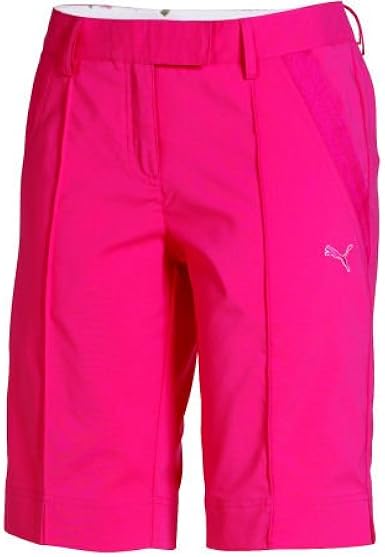 Puma Golf Tech Shorts - Ladies - Rouge Red - Small (UK Size 10): Amazon.co.uk: Clothing