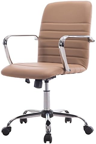 MISTER CHAIRS Wooster Office Chair, Brown