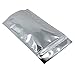 PABCK 100 Pack Stand Up Resealable Zipper Lock Bags Clear Front Foil Heat Seal Pouches Storage Package (9x14cm (3.5x5.5 inch))