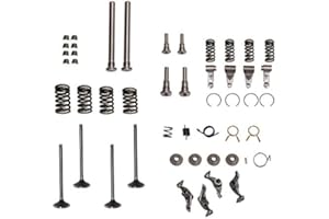 CQYD Cylinder Head Rebuild Intake Valve Repair Kit For Sportrax 400 TRX400EX 2x4 1999-2008