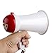Denshine Mini Bullhorn Megaphone Speaker Foldable Portable Handheld Megaphone Loud Speaker Bullhorn Voice Amplifer