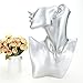 Crystal Necklace Earrings Set Charm Tassel Butterfly Shape Wedding Jewelry Set Women Bride Party