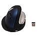 Ev Rechareable Human Ergonomic Vertical Wireless Mouse High Speed Laser Transmission with 4 level (500,1000,1800,2500DPI)-Small Size