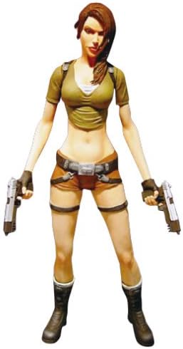 Neka Player Select - Action Figure: Lara Croft as Tomb Raider