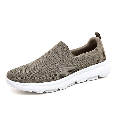 TIOSEBON Men's Shoes Slip On Loafer Comfortable Lightweight Hiking Sneakers Sizes