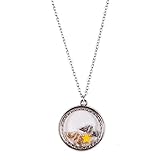 DC Comics Wonder Woman Charm Shaker Necklace W/ 24 Inch Chain