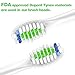 Replacement Brush Heads Compatible with Phillips Sonicare Electric Toothbrush DiamondClean, HealthyWhite, FlexCare, EasyClean, Essence+, PowerUp, 8 Pack by Jiuzhoudeal