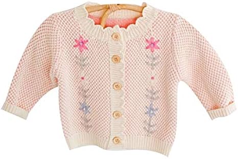 Amazon Co Jp ウィードマップ ベビーカーディガン 女の子 ニットカーディガン 長袖 ベビー服 ガールズ 赤ちゃん ニット ボレロ 春秋 コットン 可愛い 冷房対策 お出かけ 結婚式 入学式 66cm 服 ファッション小物