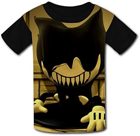QUANSHI23 Youth 3D Pattern Printed Ben-dy Short Sleeve T-Shirts Kids Casual Graphics Tees
