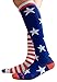 Compression Socks (1 pair) for Women & Men by A-Swift (Stars & Stripes, L/XL)