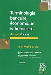 Terminologie bancaire, économique & financière