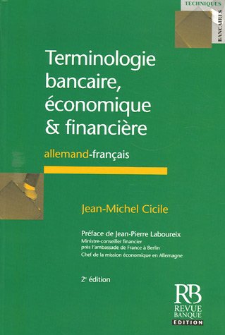 Terminologie bancaire, économique & financière