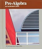 McDougal Littell Pre-Algebra: Student Edition Pre-Algebra 1992, MCDOUGAL LITTEL, 0395591236