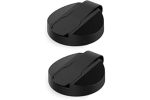 HogarTech Replacement Lids for Good Seasons Salad Dressing Bottles – 2-Pack, Leak-Proof Snap-On Caps Compatible with Good Sea