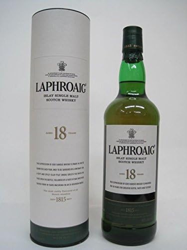 Amazon Co Jp 容量少し多めの北米向け ラフロイグ 18年 48度 750ml 並行輸入品 食品 飲料 お酒
