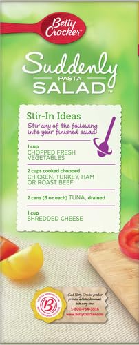 BETTY CROCKER SUDDENLY PASTA SALAD, CLASSIC, TWIN PACK, 15.5 OZ