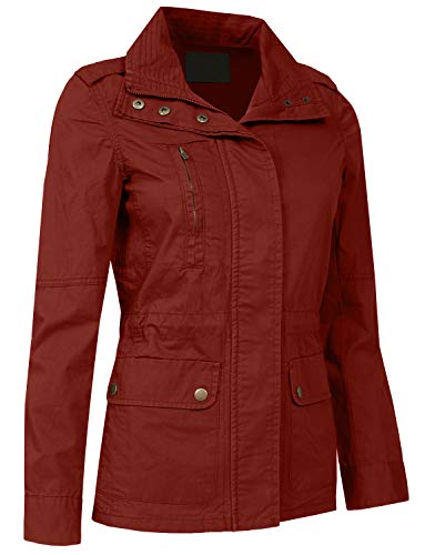 J. LOVNY Women's Versatile Military Anorak Jacket in Various Styles S-3XL