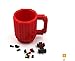 GAMT Creative Cup Diy Assembled Plastic Cups Red Mugs Office Mug Readily