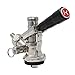 Kegco KC KT86S-L European Beer Keg Tap Coupler Kegerator S System with Lever Handle, Black primary