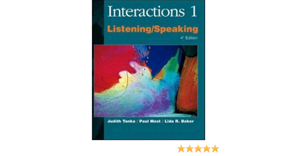 Interactions 1 Listening Speaking 4th Edition 9780072330632 Communication Books Amazon Com