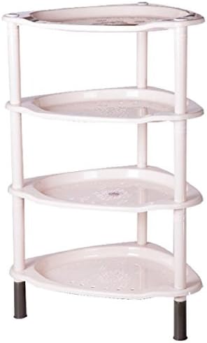 Sheng Xi Shelving Espresso Industrial Pipe Hot Sale with Adjustable Shelf White 4 shelves