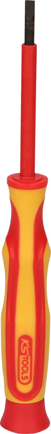 KS Tools 500.6143 Insulated Precision Screwdriver Slotted 3.5 mm