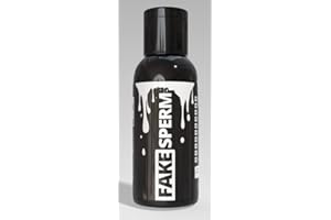 FAKE SPERM Translucent White Water-Based Personal Lubricant Gel – Realistic Texture, Skin-Friendly Formula with Glycerine, No