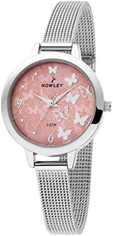 Mr. Boho Reloj nowley Chic Pink Butterfly: Amazon.es ...