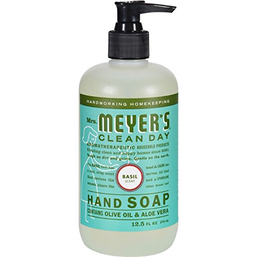 Mrs. MeyerS Liquid Hand Soap - Basil - 12.5 Oz