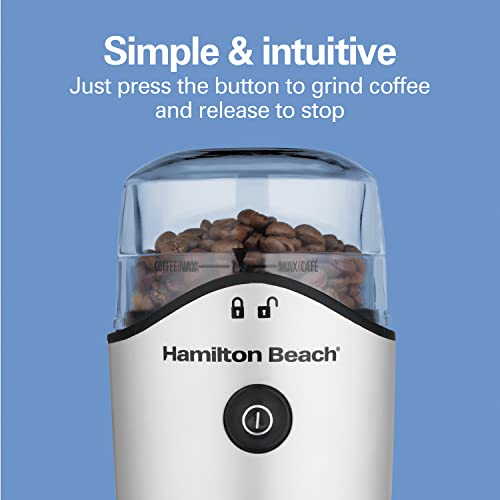 Hamilton Beach 4.5oz Electric Coffee Grinder For Beans, Spices & More