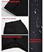 Ursexyly Workout Shorts Bodybuilding Running Training Jogging Cool Dry Baselayer Tights Leggings Pants (Black Sauna Pant, L)