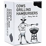 Cows Grilling Hamburgers: Adult Party Card Game