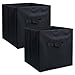 DII Non Woven Fabric Storage Bin Collection Collapsible Organizer Cube, Small Set, 11x11x11