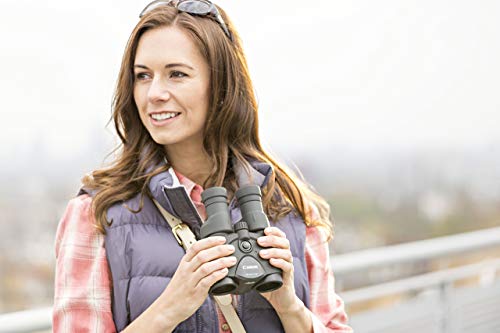 Canon 10x30 is II Fernglas (10 fache Vergrößerung, Feldstecher, Präzisionsoptik, Powered is Bildstabilisator, manuelle Fokussierung, Dioptrinkorrektur, Porroprisma II, Freihandeinsatz), schwarz – Bild 3