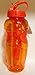 Cool Gear Solstice EZ-Freeze Water Bottle - 32 Ounce, BPA-Free Tritan Plastic (Orange)
