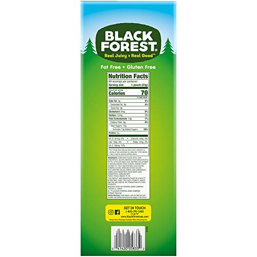Black Forest Mixed Fruit Snacks Juicy Burst, 72 Oz, 90 Count Pricepulse